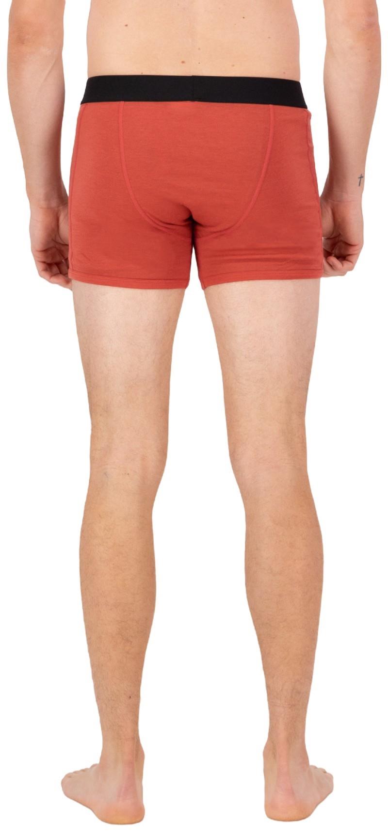 Hold `em Shorty Merino Boxers - Mens - cranberry 1