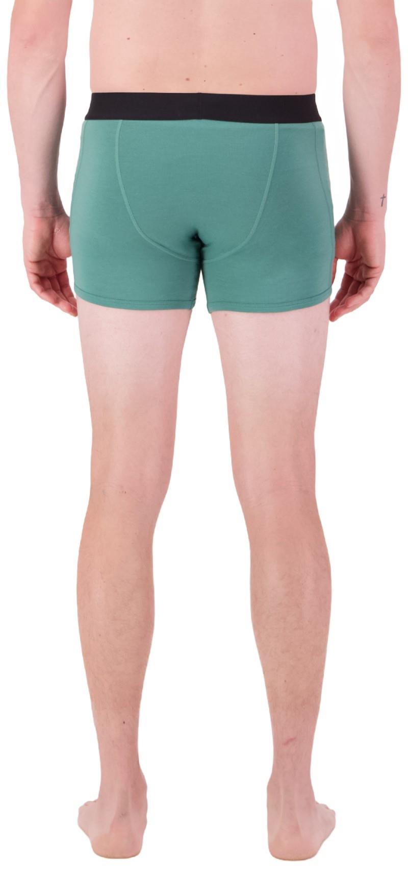 Hold `em Shorty Merino Boxers - Mens - deep jade 1