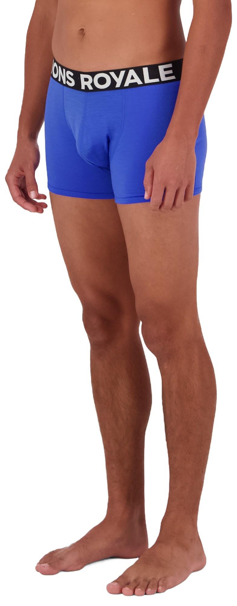 Hold `em Shorty Merino Boxers - Mens - ultramarine 1