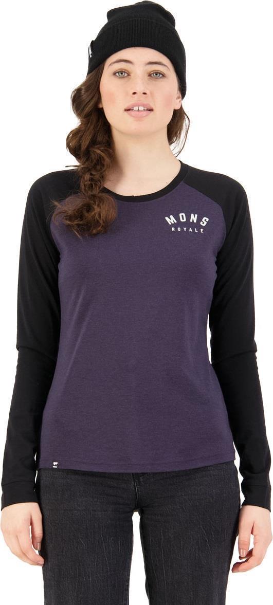 Icon Merino Air-Con Raglan - Womens - Black / 9 Iron 2