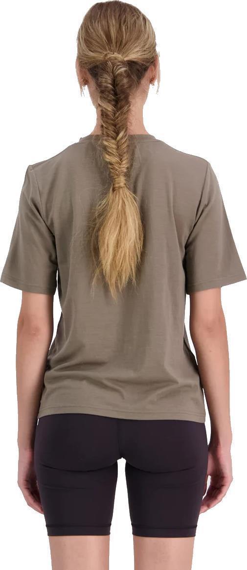 Icon Merino Air-Con Relaxed SS - Mons - Womens - Walnut 3