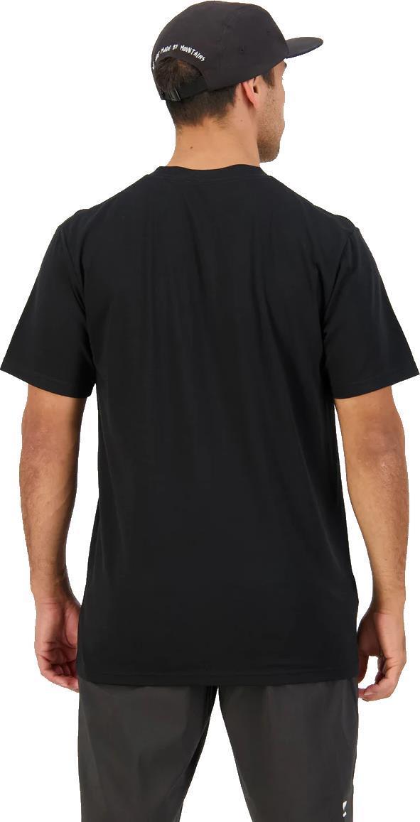 Icon Merino Air-Con SS - Brand Lock Up - Mens - Black 3