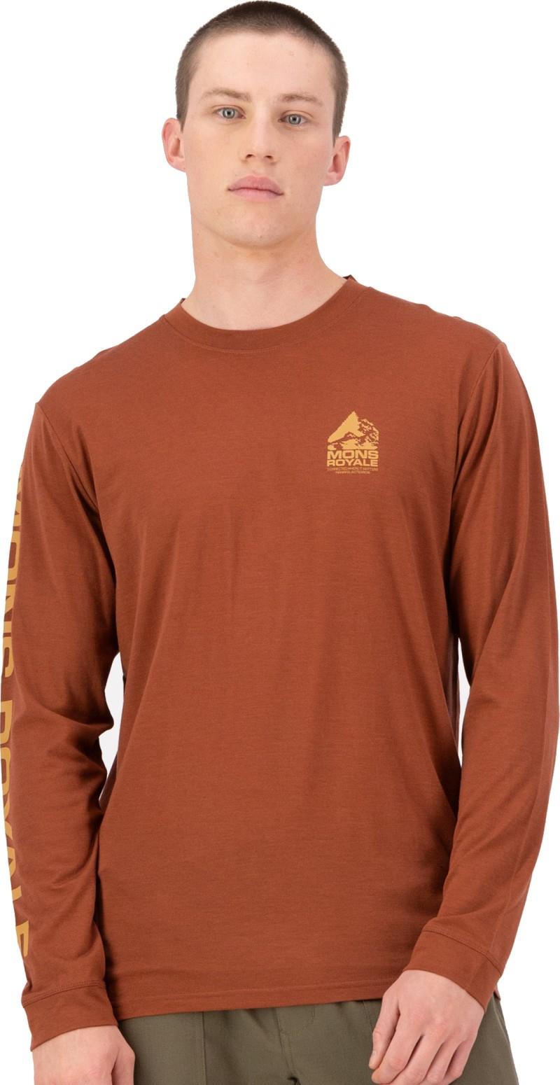 Icon Merino Classic LS - MONS Connected - Mens - sienna 1