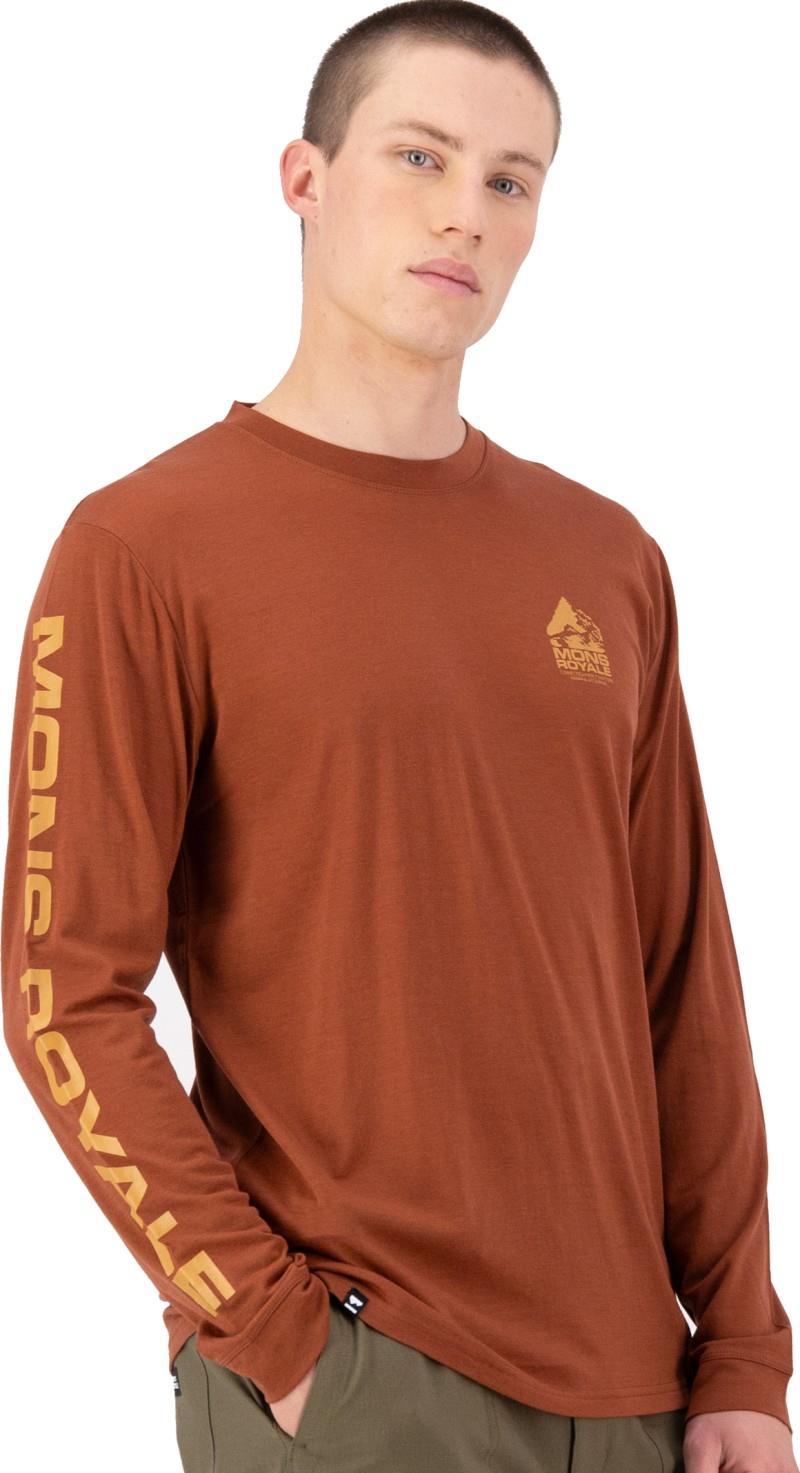 Icon Merino Classic LS - MONS Connected - Mens - sienna 1