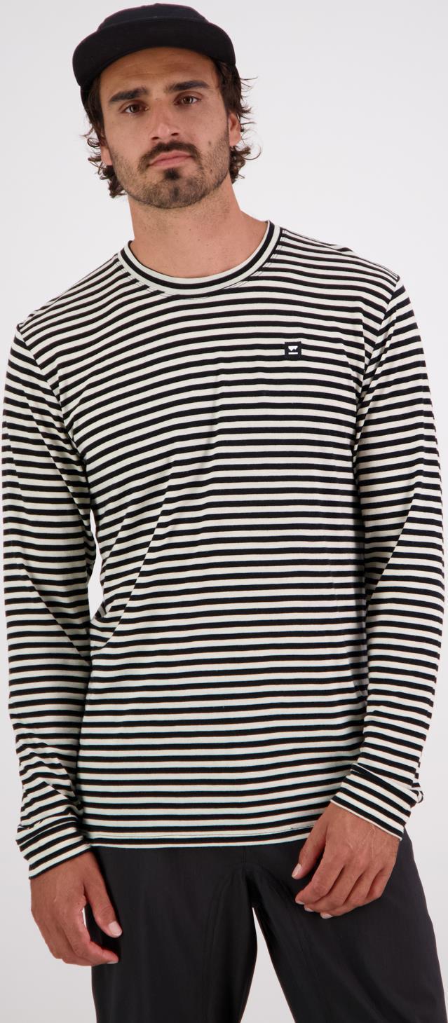 Icon Merino Classic LS - Stripe - Mens - MR Stripe 2