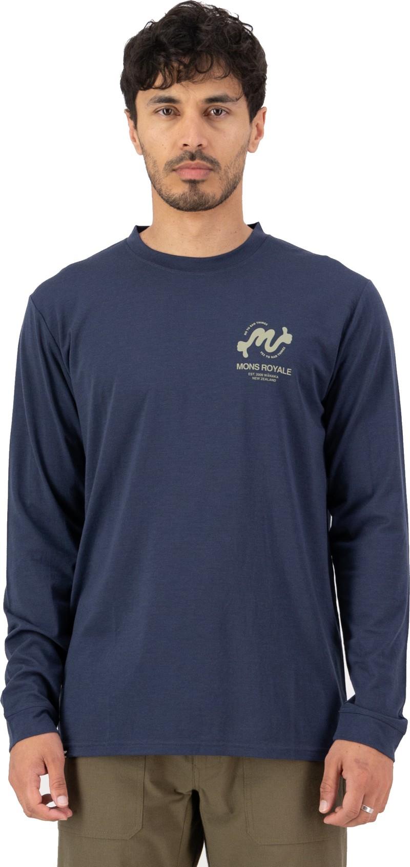 Icon Merino Classic LS - Thumbs - Mens - midnight 1
