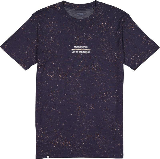 Icon Merino Classic SS T-Shirt - Cosmic - Mens - cosmic 1
