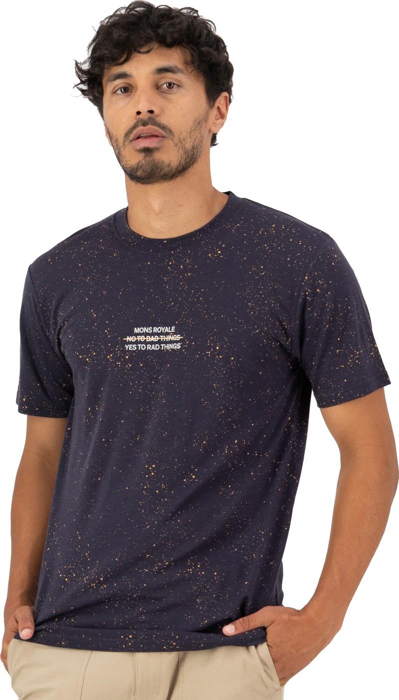 Icon Merino Classic SS T-Shirt - Cosmic - Mens - cosmic 1