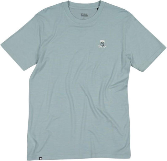 Icon Merino Classic SS T-Shirt - Smile - Mens - dew 1