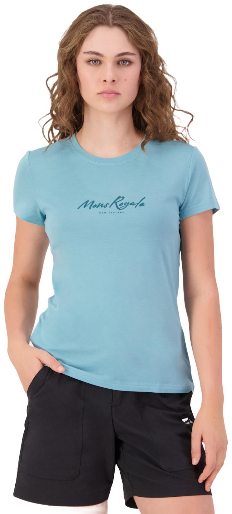 Icon Merino Classic T-Shirt - Womens - light teal 1