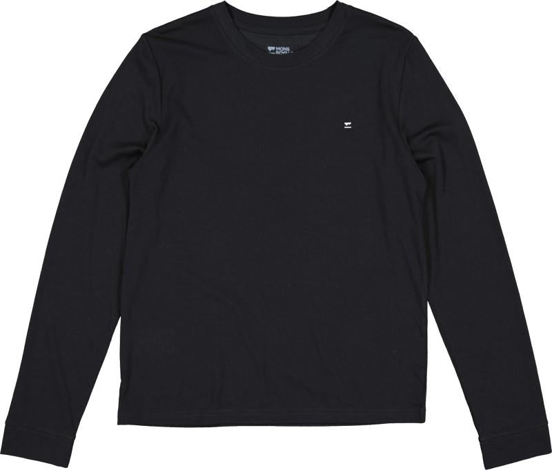 Icon Merino LS - AOP - Womens - black 1