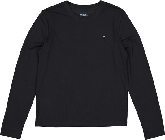 Icon Merino LS - AOP - Womens - black 1