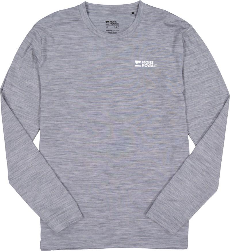 Icon Merino LS - MONS - Mens - grey heather 1