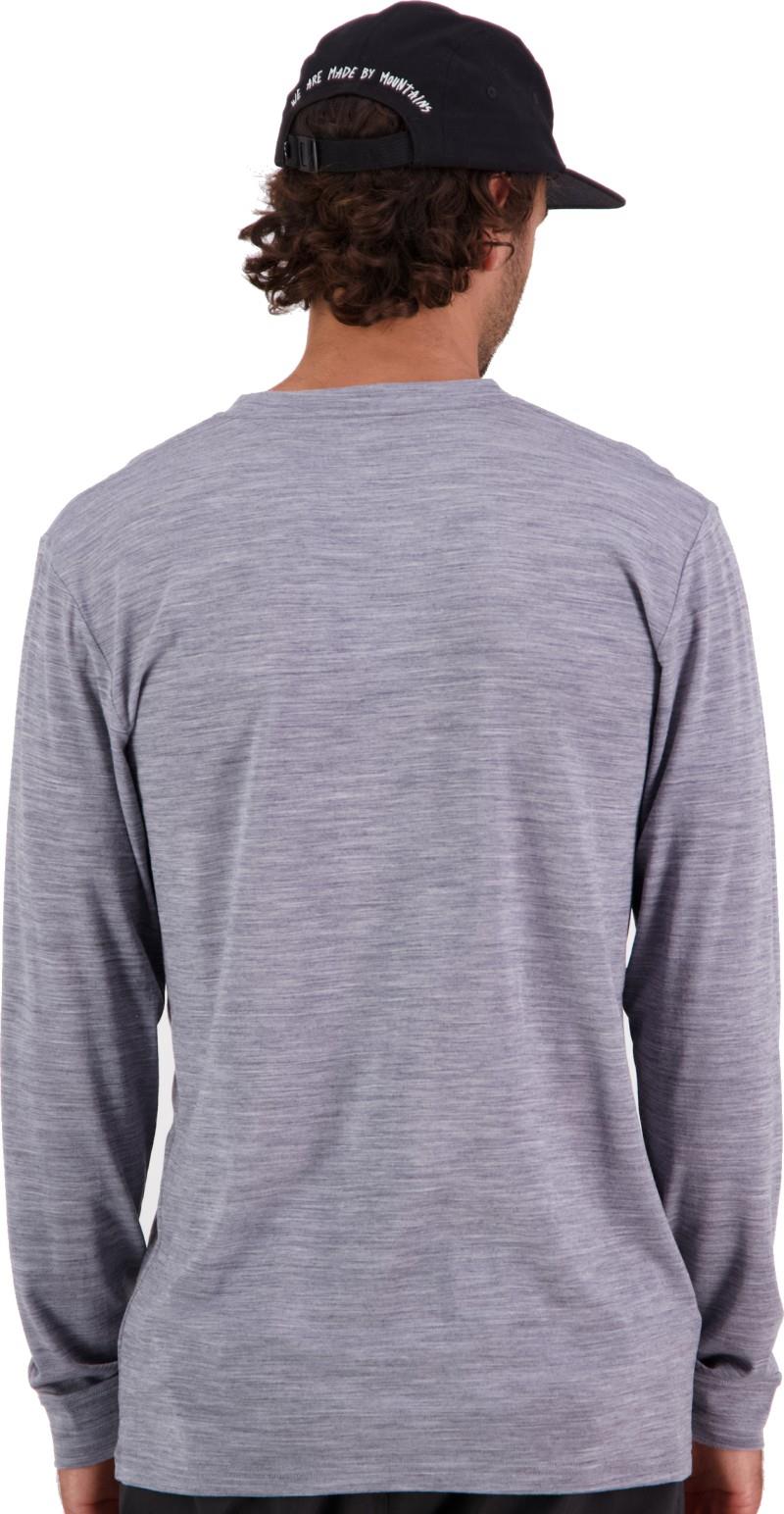 Icon Merino LS - MONS - Mens - grey heather 1