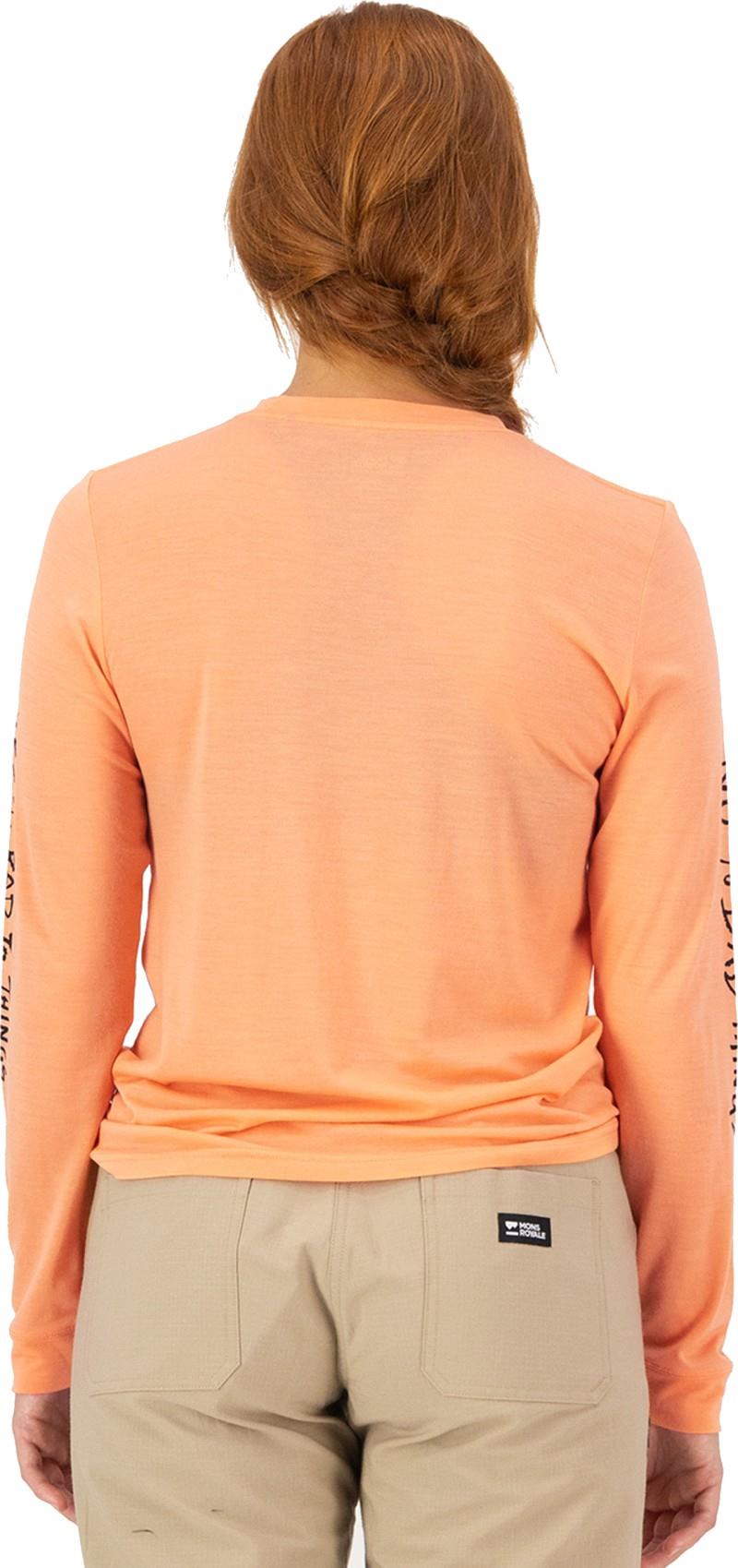 Icon Merino LS - No Bad Things -  Womens - punch 1