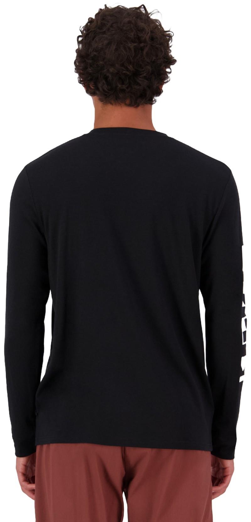 Icon Merino LS - Stripe - Mens - black 1