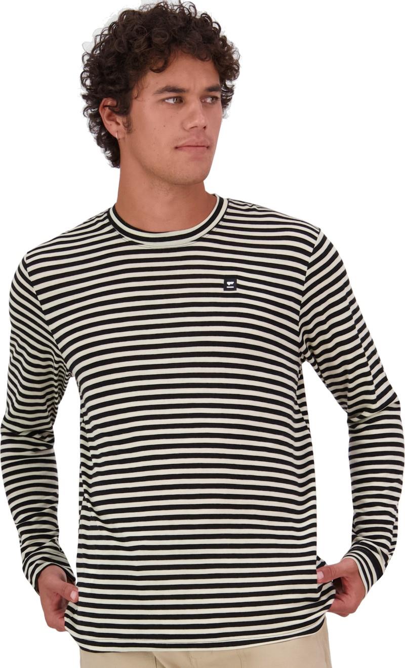 Icon Merino LS - Stripe - Mens - mr stripe 1