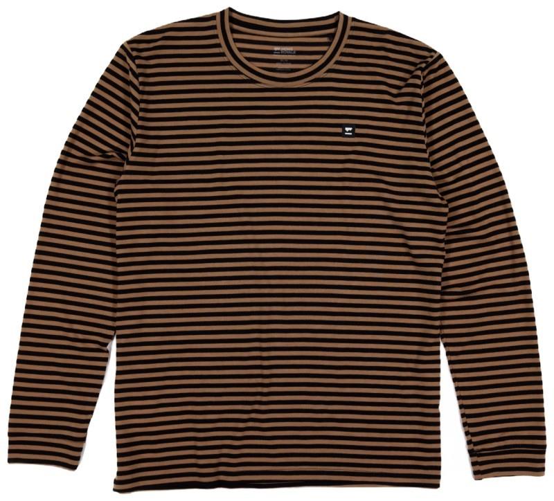 Icon Merino LS - Stripe - Mens - mr stripe toffee 1