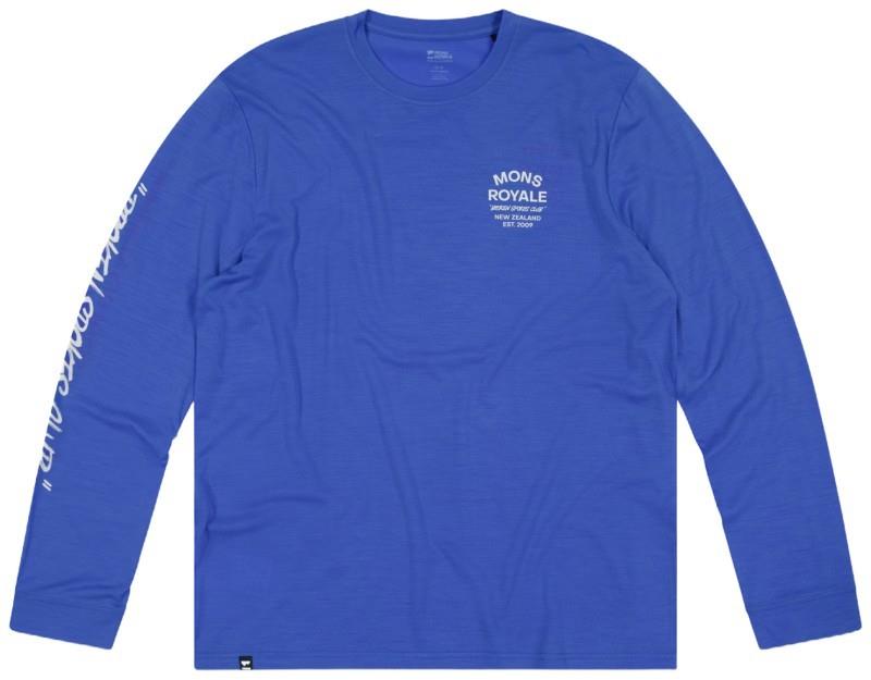 Icon Merino LS - Stripe - Mens - ultramarine 1