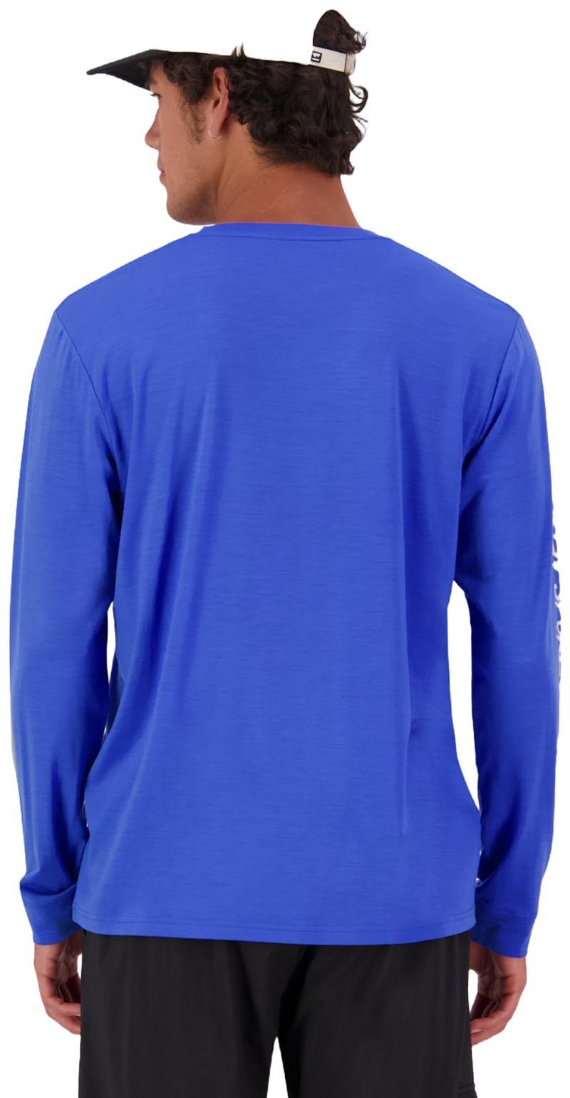 Icon Merino LS - Stripe - Mens - ultramarine 1