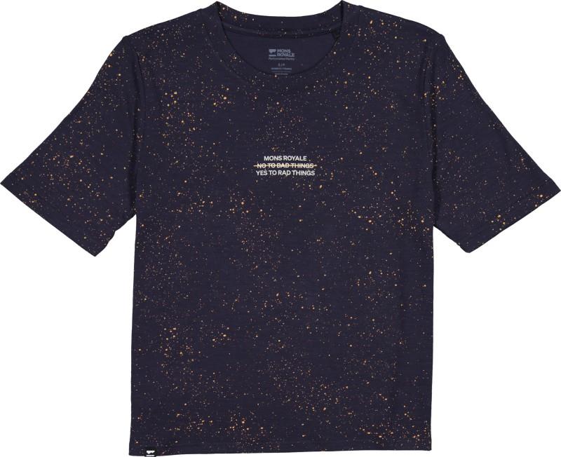 Icon Merino SS T-Shirt - Cosmic - Womens - cosmic 1