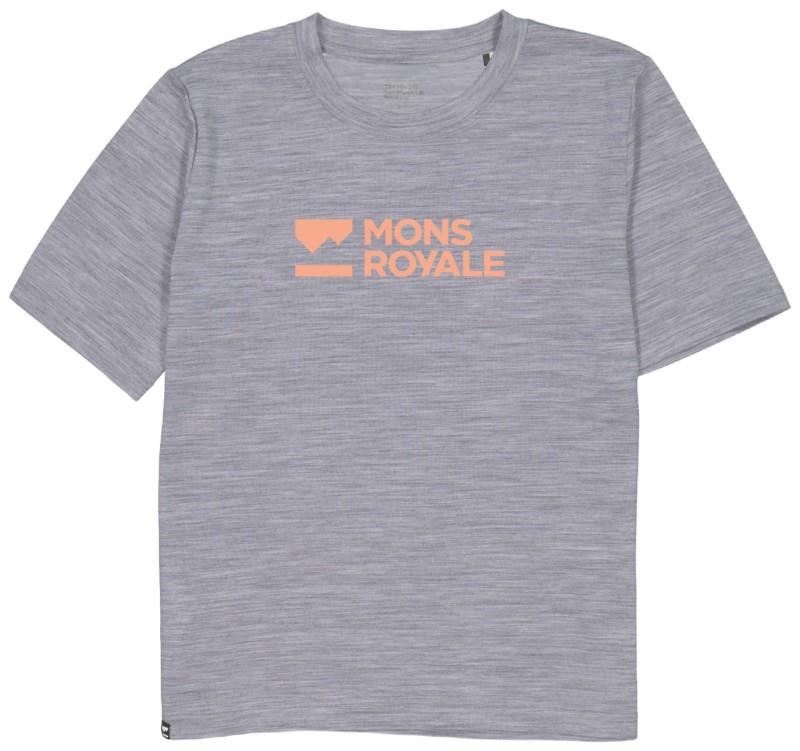 Icon Merino SS T-Shirt - MONS - Womens - grey heather 1