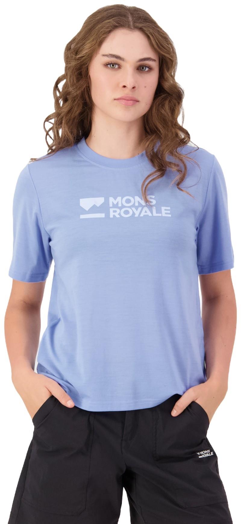 Icon Merino SS T-Shirt - MONS - Womens - moonstone 1