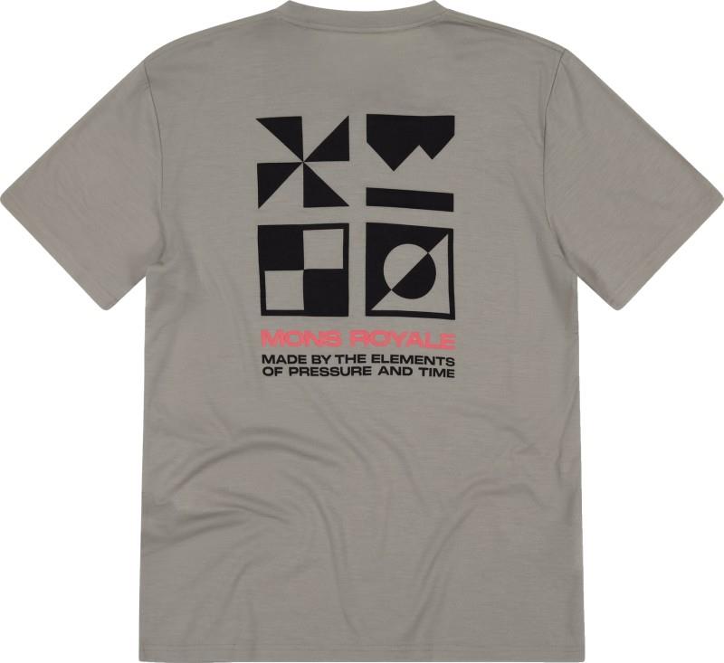 Icon Merino T-Shirt - AOP - Mens - dried sage 1