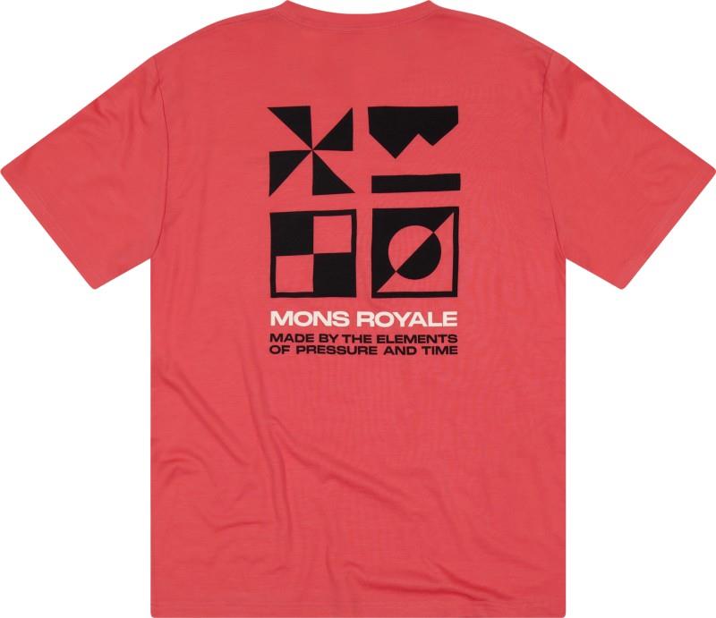 Icon Merino T-Shirt - AOP - Mens - watermelon 1