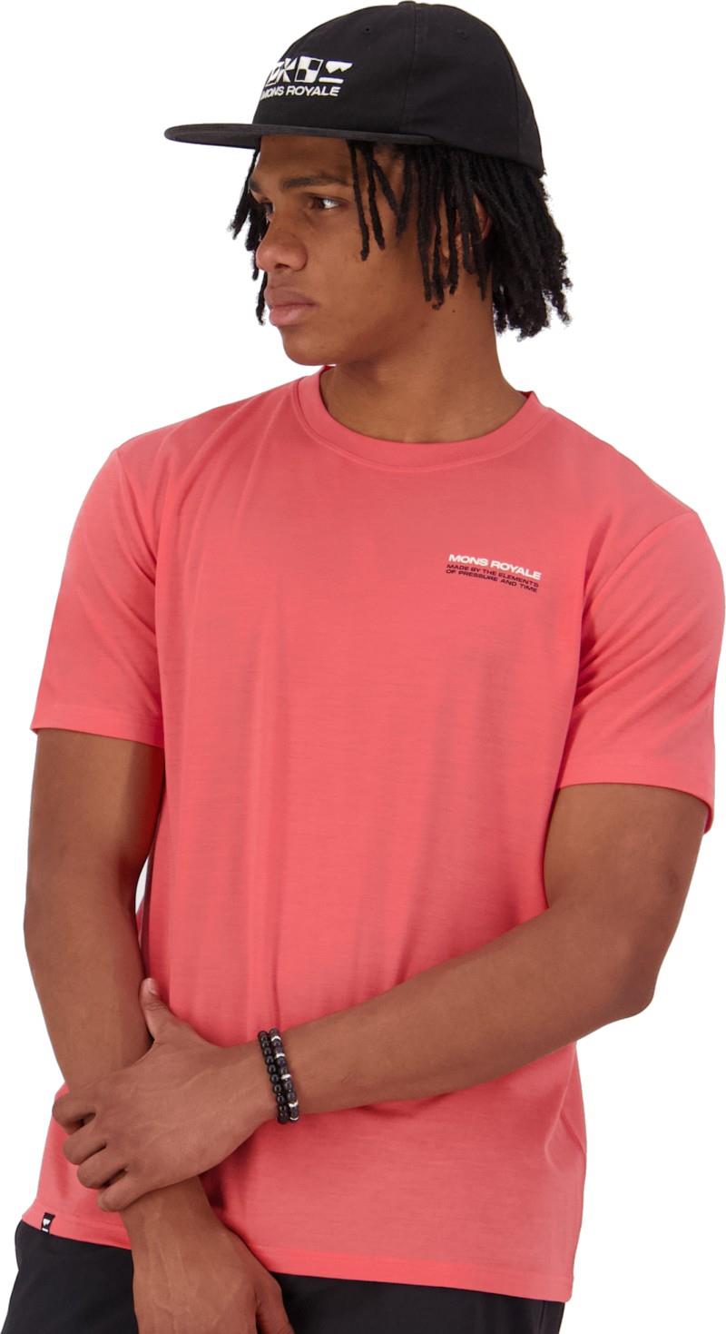 Icon Merino T-Shirt - AOP - Mens - watermelon 1