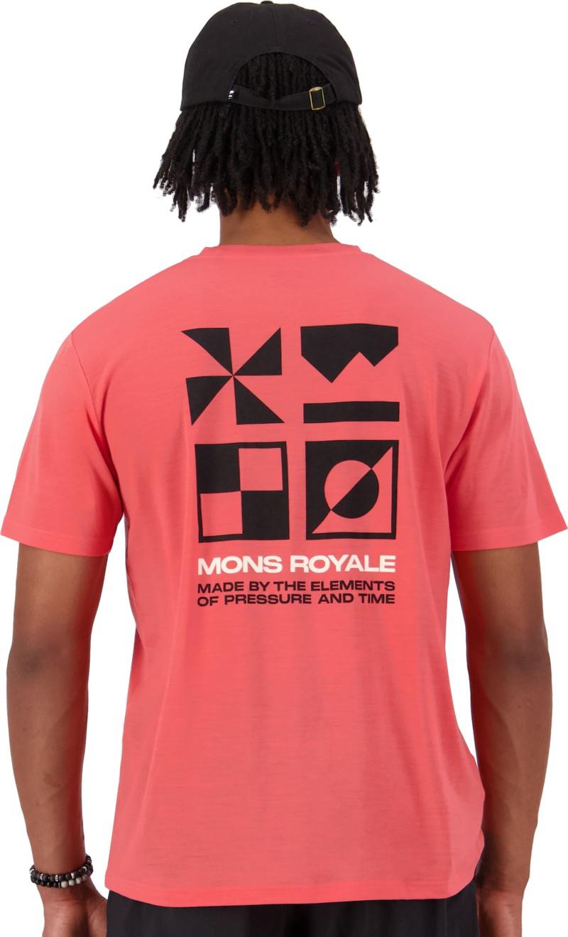 Icon Merino T-Shirt - AOP - Mens - watermelon 1