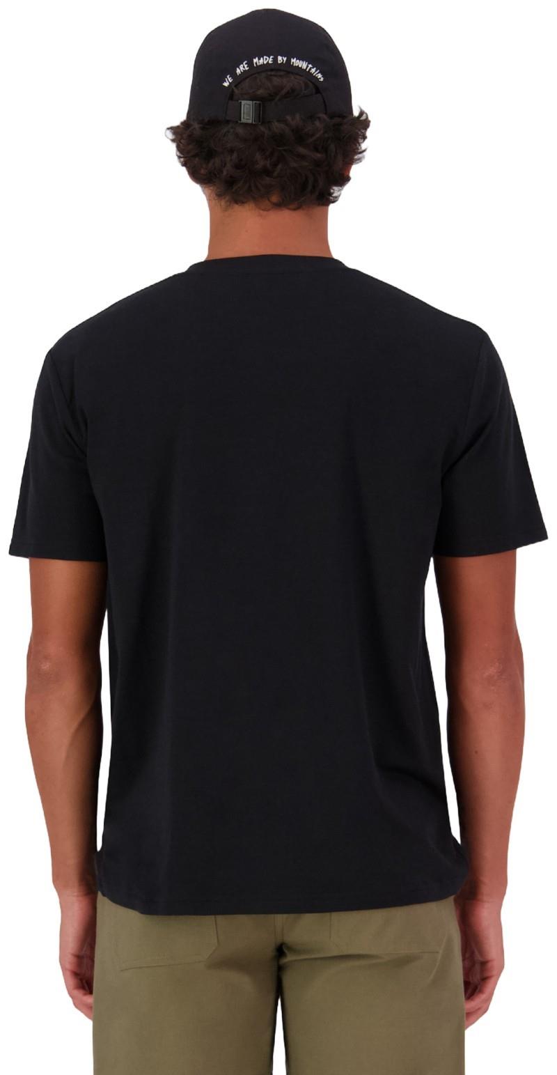 Icon Merino T-Shirt - Brand Lock Up - Mens - black 1