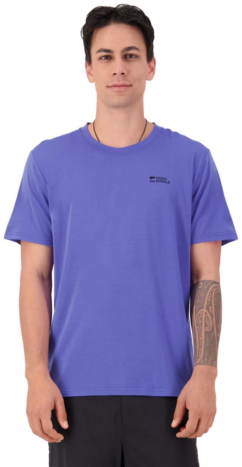 Icon Merino T-Shirt - Mens - blue dusk 1