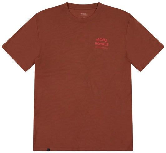 Icon Merino T-Shirt - Mens - cinnamon 1