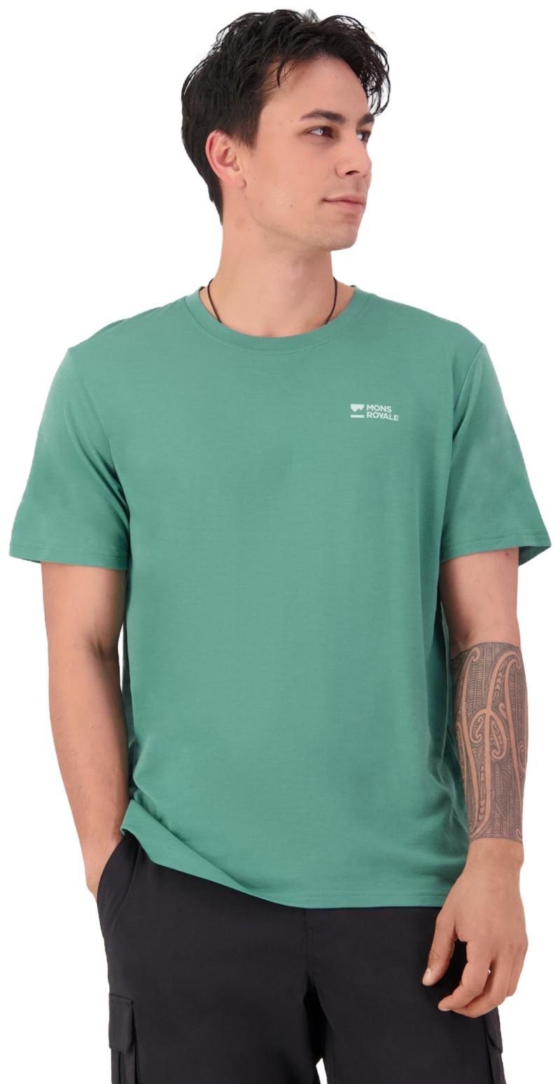 Icon Merino T-Shirt - Mens - deep jade 1