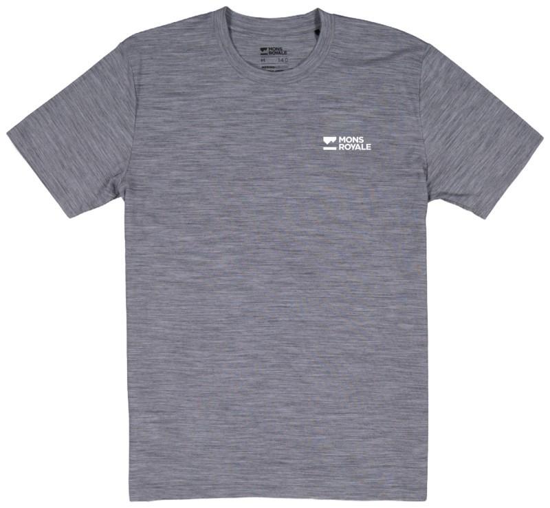 Icon Merino T-Shirt - Mens - grey heather 1