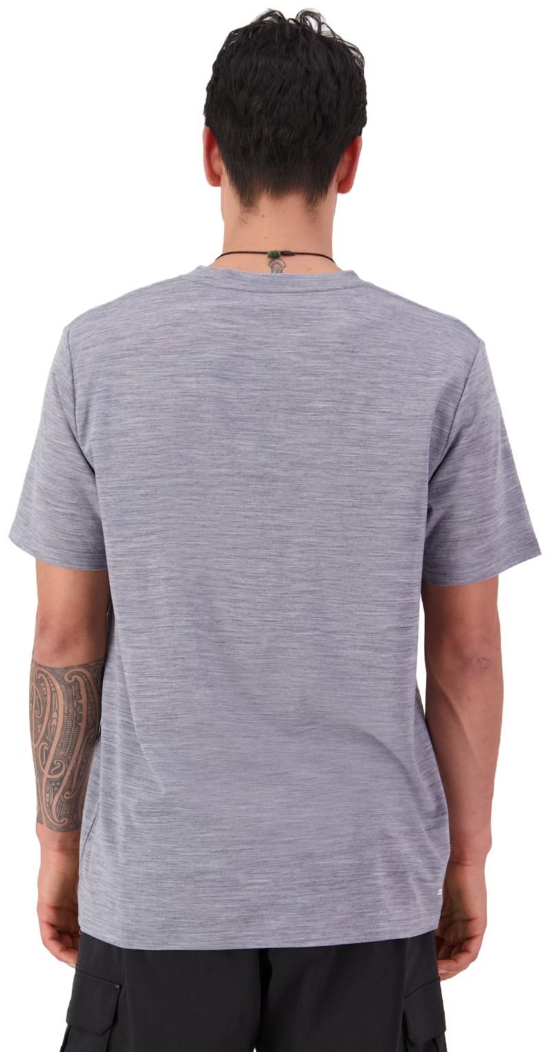 Icon Merino T-Shirt - Mens - grey heather 1