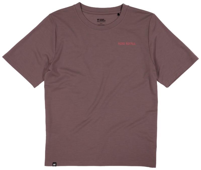 Icon Merino T-Shirt - Merino Goods - Womens - dusty mauve 1