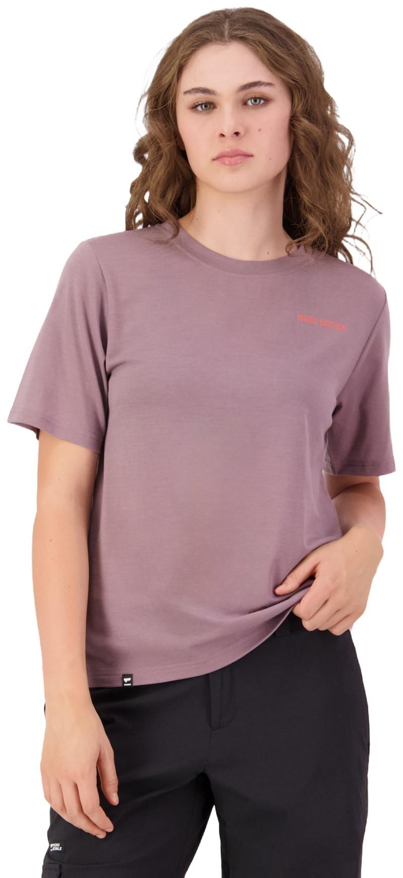 Icon Merino T-Shirt - Merino Goods - Womens - dusty mauve 1