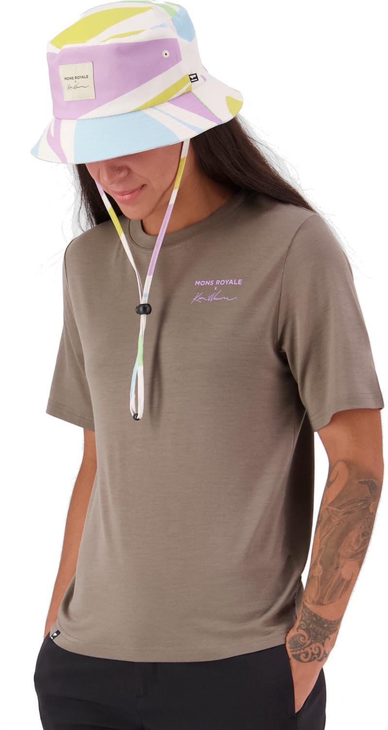 Icon Merino T-Shirt - Womens - walnut 1