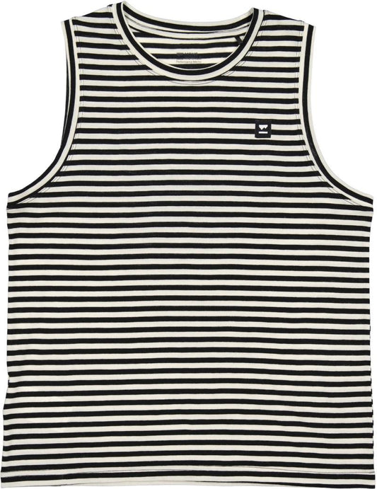 Icon Merino Tank - Womens - mr stripe 1