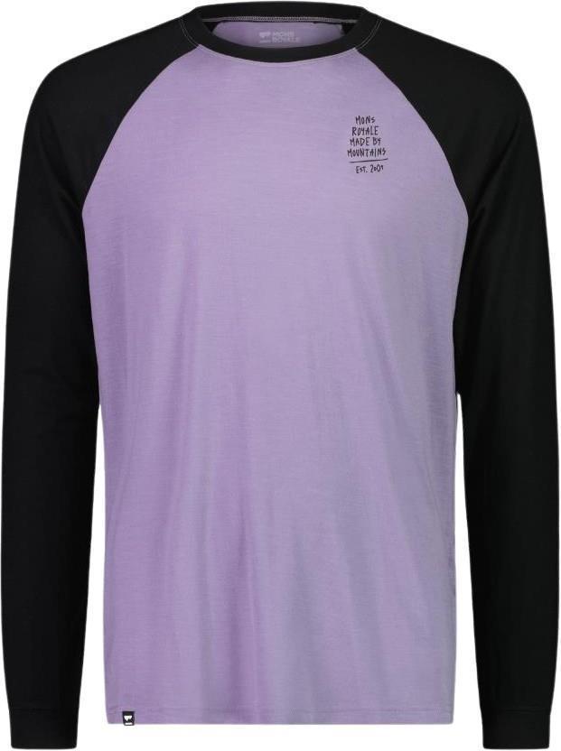 Icon Raglan - MBM Graffiti - Mens - Black / Thistle 1