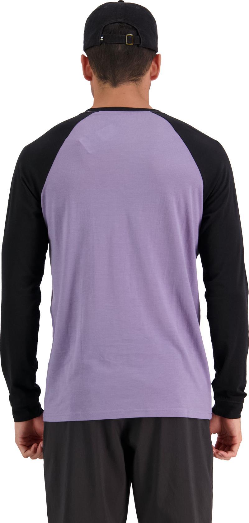 Icon Raglan - MBM Graffiti - Mens - Black / Thistle 3