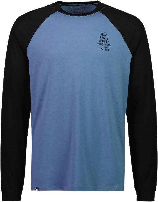 Icon Raglan - MBM Graffiti - Mens - Blue Slate / Black 1