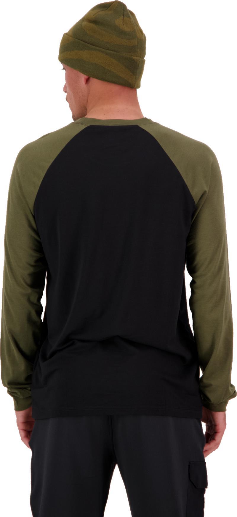 Icon Raglan - MBM Graffiti - Mens - Dark Olive / Black 3