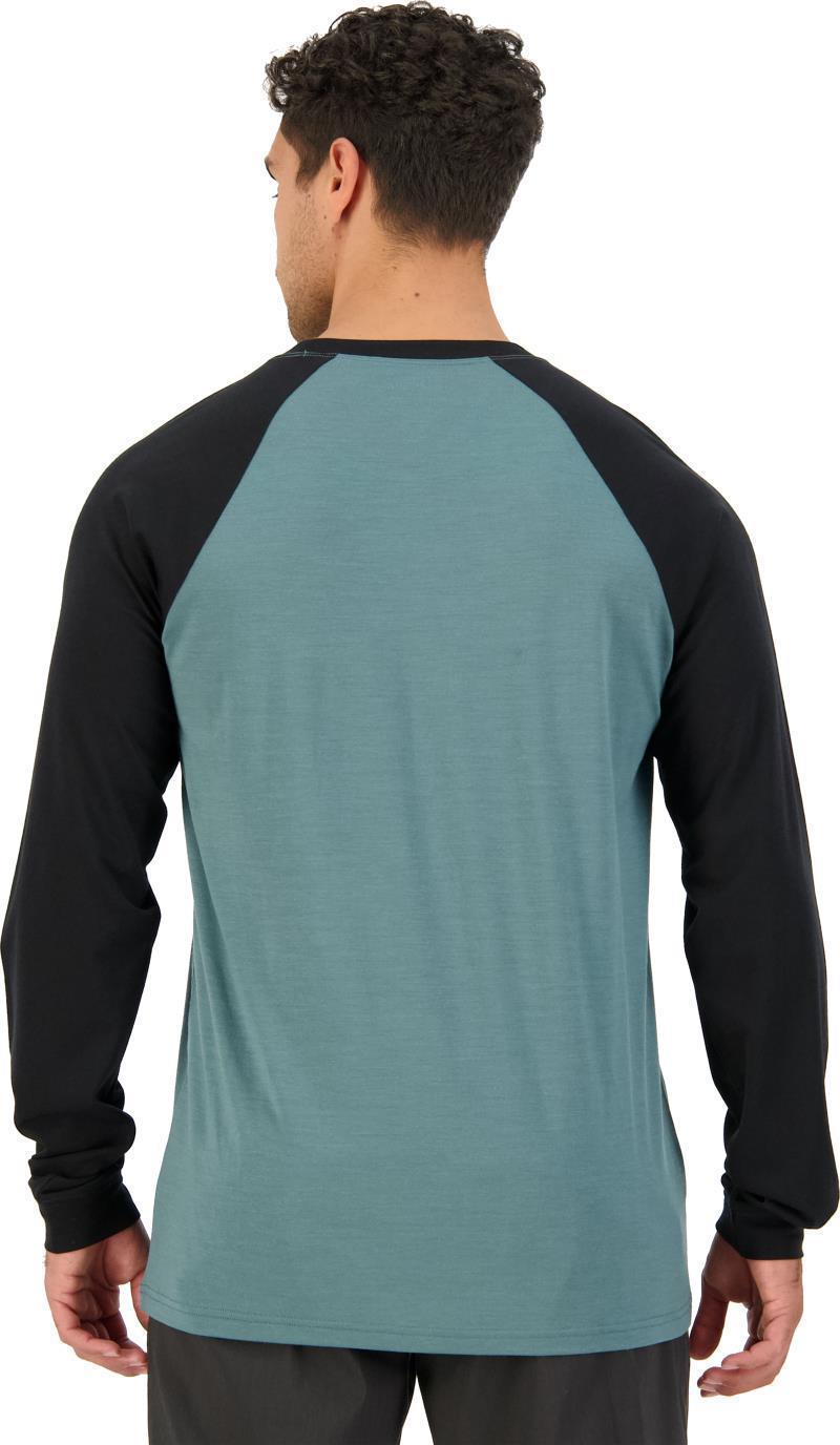 Icon Raglan - Mens - burnt sage / black 1