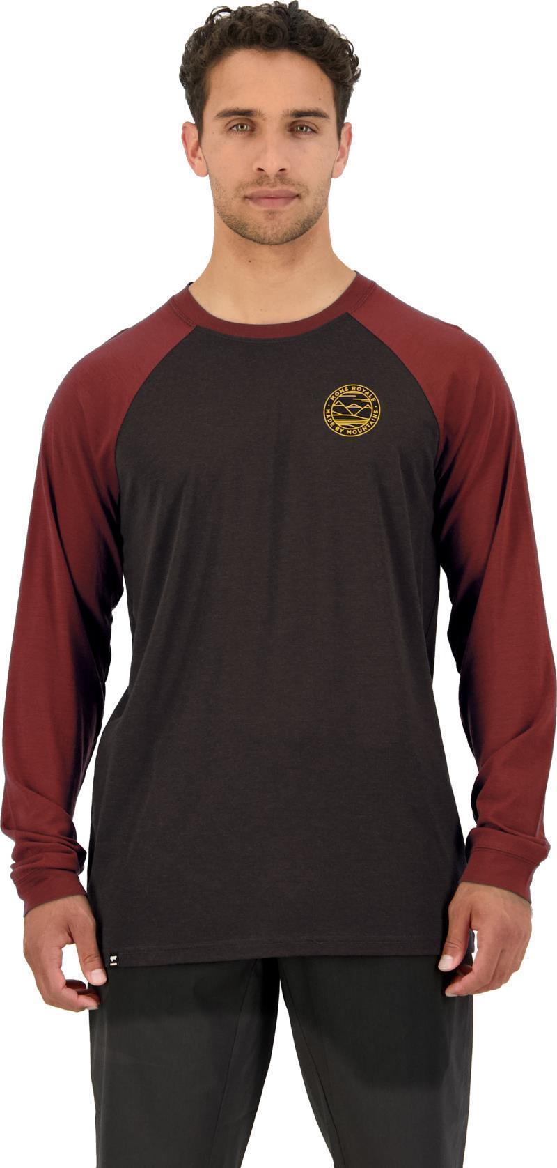 Icon Raglan - Mens - dark chocolate / black 1