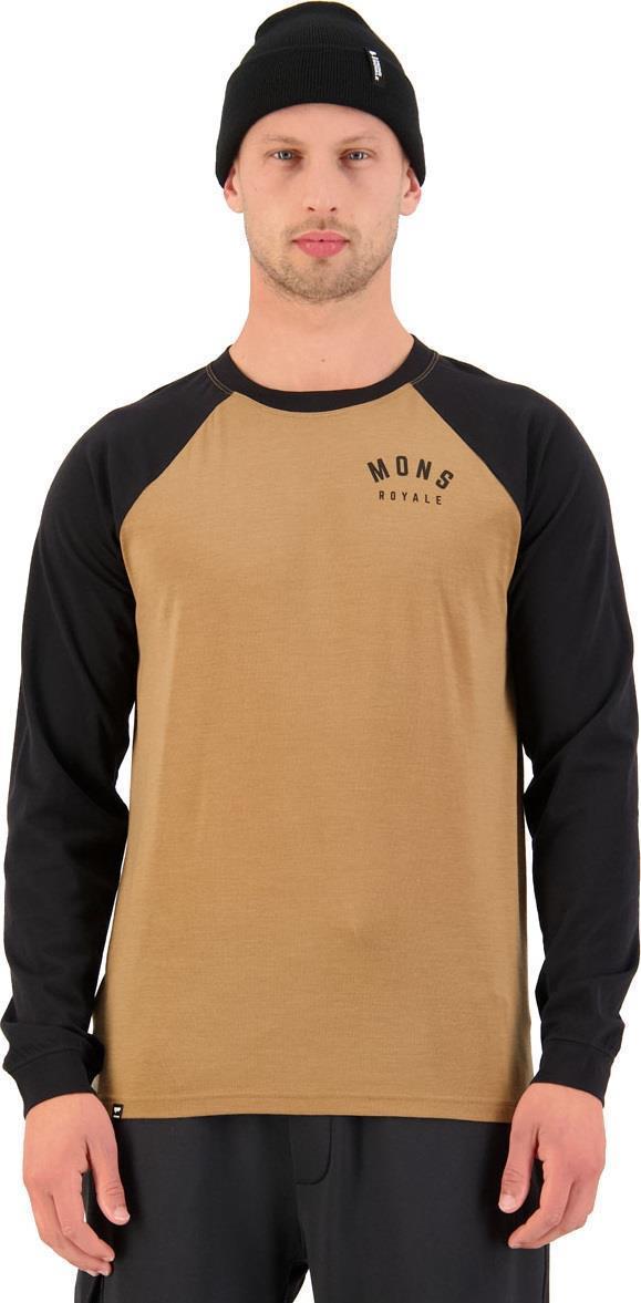 Icon Raglan - Mens - toffee / black 1