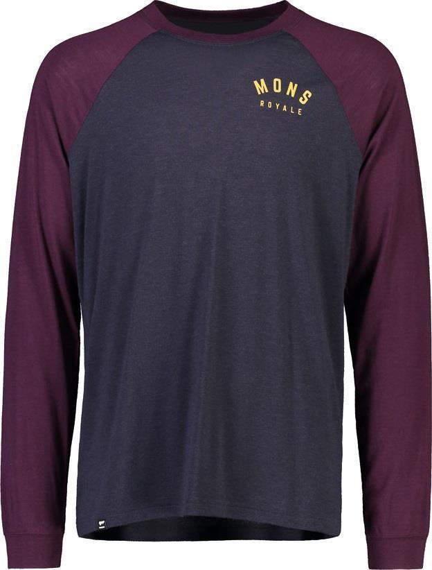 Icon Raglan - Mens - wine / 9 iron 1