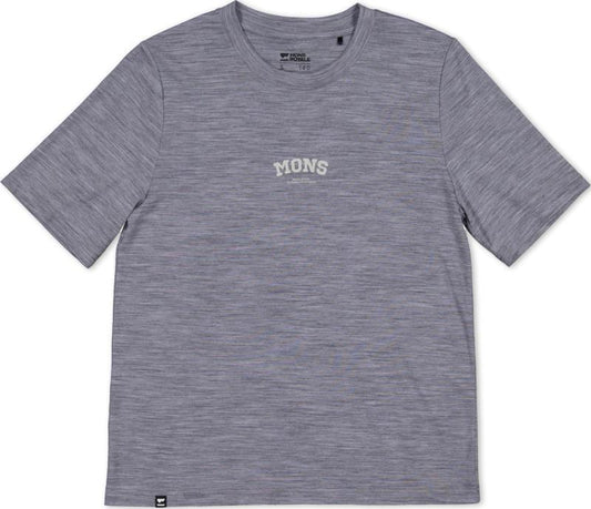 Icon Relaxed SS - Heather - Womens - Grey Heather 1